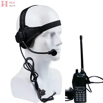 Taktické Selex TASC1 Headset II Štandardný Konektor Mikrofónu s Kenwood PTT Walkies Talkie CS Hry Lov Airsoft Slúchadlá