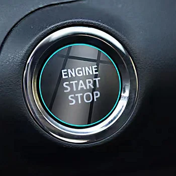 Auto TPU Ochranný Film Motora Štart Kryt Stop vypínač Pre Suzuki Swift Samuraj Vitara SX4 Jimny Alto Kaiser Ingnis