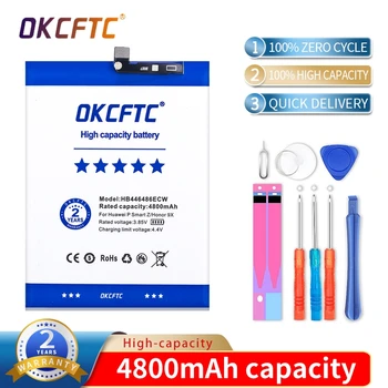 OKCFTC 4800mAh HB446486ECW Batériu pre Huawei P smart Z/česť 9X/česť 9X Pro/Nova5i/Vychutnať 10 Plus