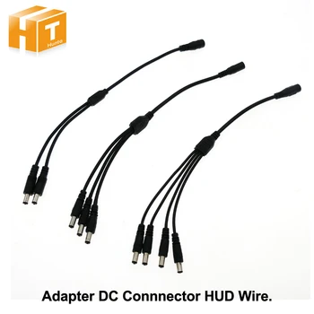 Adaptér DC Connnector 1 2 / 1 3 / 1 až 4 HUD Napájací kábel.